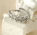 BAGUE MARIA ARGENTÉE