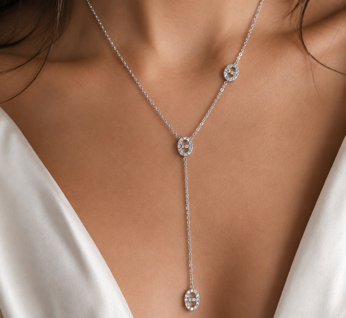 COLLIER AURA ARGENTÉ