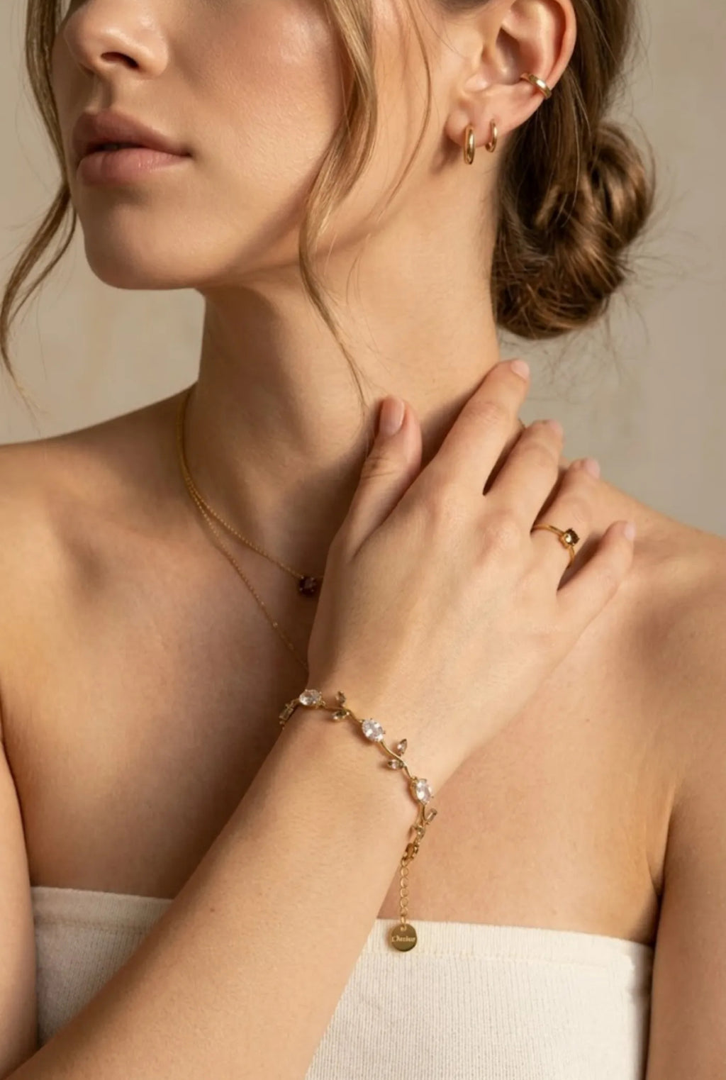 BRACELET PRINCIA BLANC